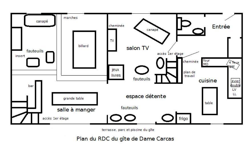 Domaine D'Herminis - Gite De Dame Carcas Carcassonne Ngoại thất bức ảnh